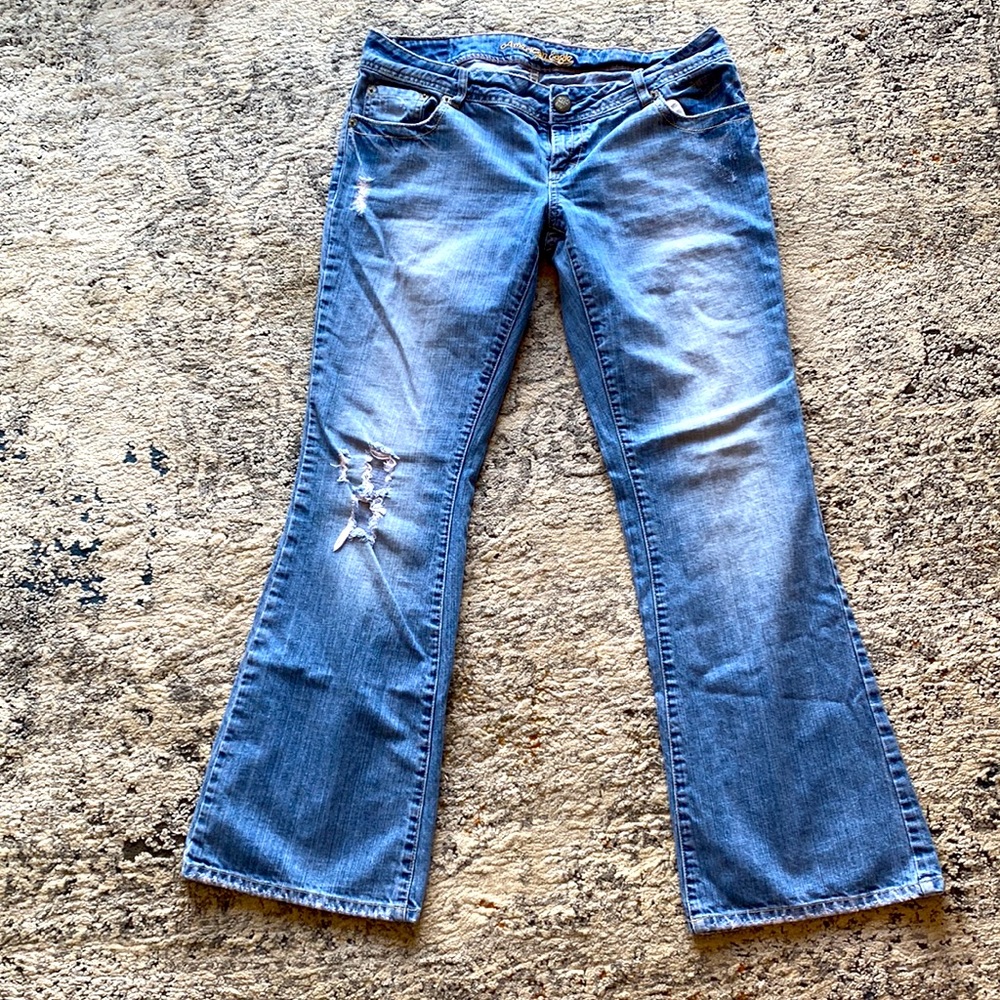 American Eagle Light Wash Jeans Regular Size 12